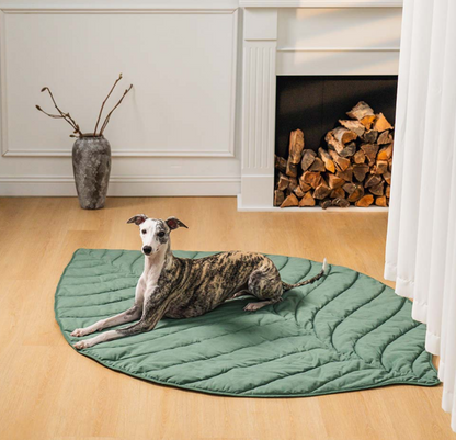 Leaf shape dog blanker