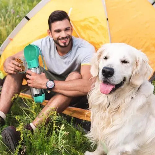 Outdoor Set for Pets-Wasser, food and hygiene